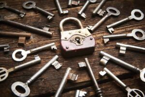lock and keys