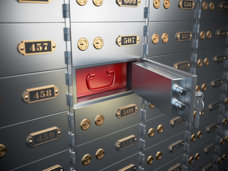 safety deposit box